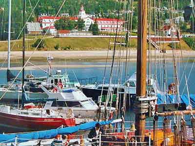 Tadoussac le port Quebec 