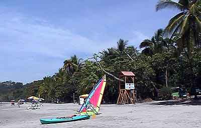 Costa Rica, La plage de Manuel Antonio