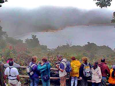 Costa Rica,  Le volcan Poas