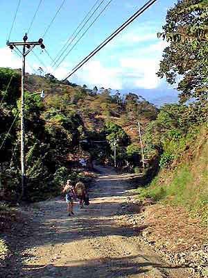 Costa Rica, Le front de mer  Quepos  