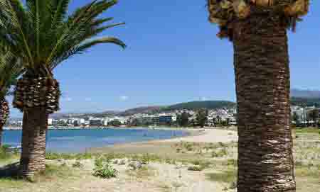 plage municipale de Rethymnon