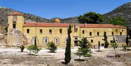 Crete Akrotiri monastere Agioas Gouvernetou