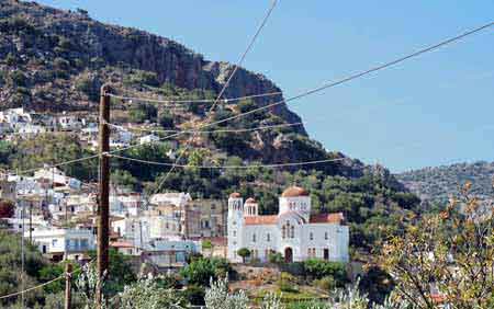 Kritsa village près de Agios Nikolaos Crète