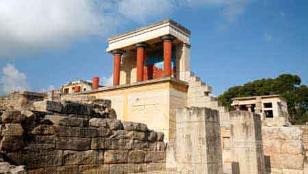 Knossos crète