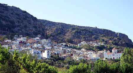 Kritsa village près de Agios Nikolaos Crète