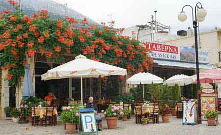 plateau de Lassithi - Crète- tavernes