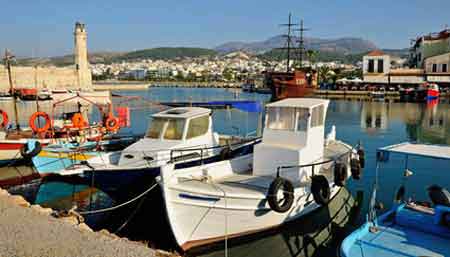 le port vénitien de Rethymnon