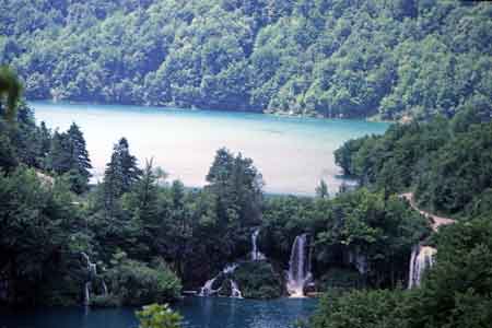 les chutes de Plitvice en Croatie