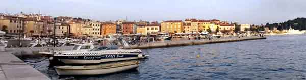 vue  du port de Rovinj