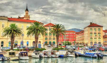 port plaisance split Croatie