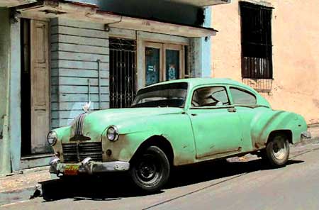 voiture américaine années 1950 Cuba