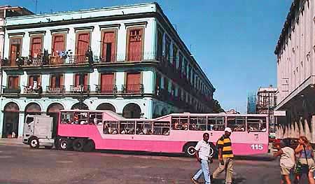 Cuba,   la Havane bus  