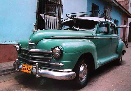 Cuba, voitures américaines 