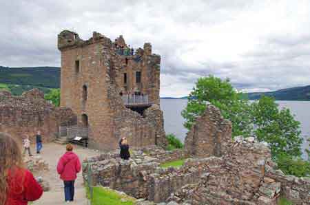 Urquhart castle sur le loch Ness