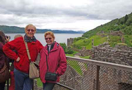 Urquhart castle sur le loch Ness