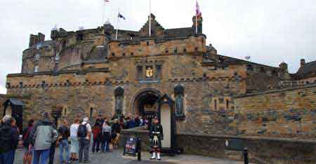 chateau Castle Edimbourg Ecosse