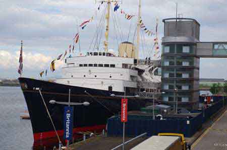 Yacht Britannia Edimbourg Ecosse Leith