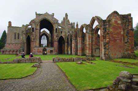 Abbaye de Melrose Borders Ecosse