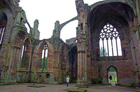 Abbaye de Melrose Borders Ecosse