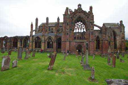 Abbaye de Melrose Borders Ecosse