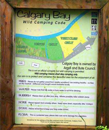 Highlands  Ecosse Calgary Bay sur l'ile de Mull