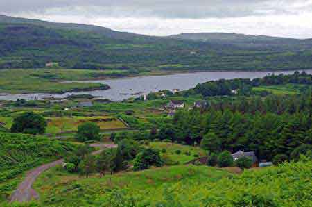 Highlands  Ecosse Calgary Bay sur l'ile de Mull