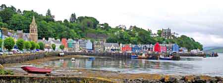 Highlands  Ecosse Tobermory sur  ile de Mull