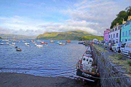 Ecosse : Portree - ile de Skye