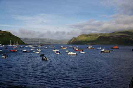 Ecosse : Portree - ile de Skye