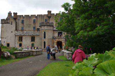 Highlands d' Ecosse : Dunvegan Castle ile de Skye 