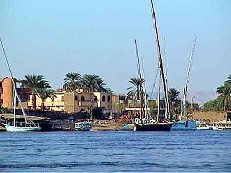 Croisiere en felouque sur le nil Egypte