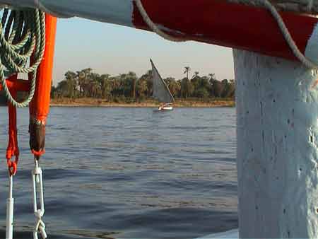 Croisiere en felouque sur le nil Egypte