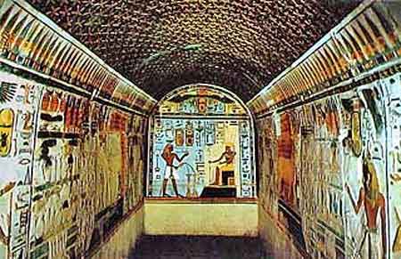 la valle des rois Egypte Gourna  thoutmosis III