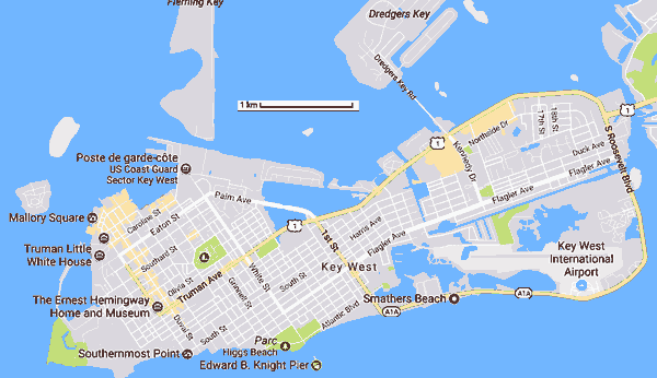 key west carte