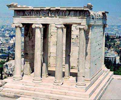 temple
		  d'Athéna Niké Athenes  Greece Grèce