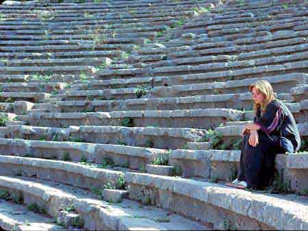 Delphes ruines antiques Greece Grèce