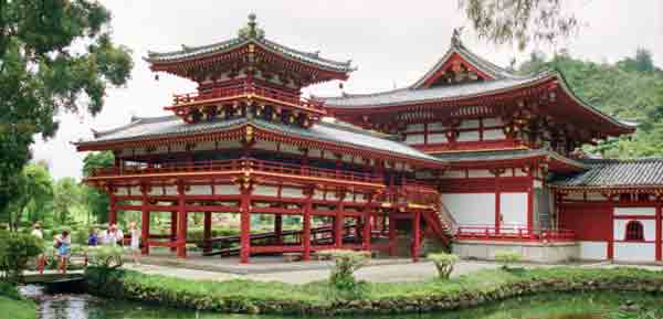 Byodo temple Ohau Hawaii