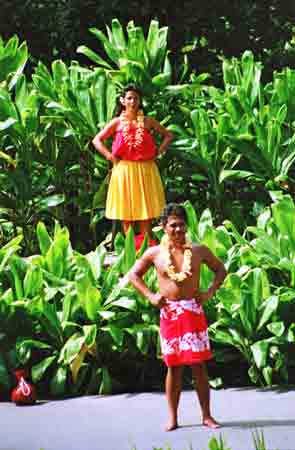 Waimea valley Hawaii Ohau