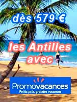 Antilles avec Promovacances à prix bas