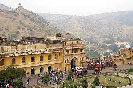 Inde Radjasthan  Jaipur fort d'Amber