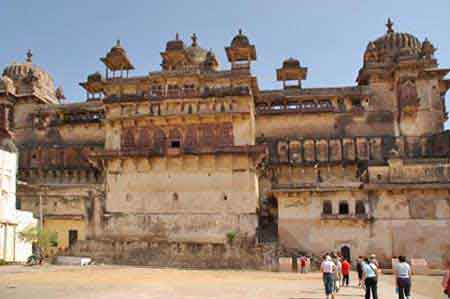 Inde Orchha les 3 palais  