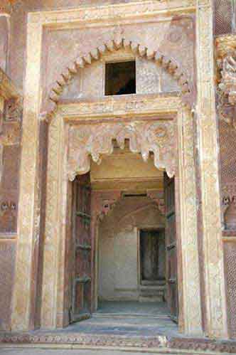 Inde Orchha les 3 palais  Raj Mahal 