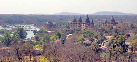 Inde Orchha les 3 palais  