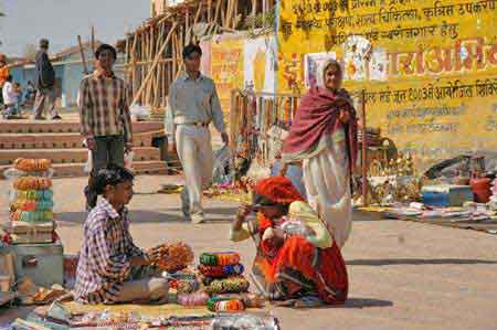 Inde Orchha maquillage  