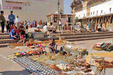 Inde Orchha souvenir du bazar  