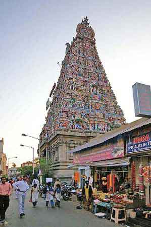 Inde Tamil Nadu temple de Kapaleeswara  Chennai Madras