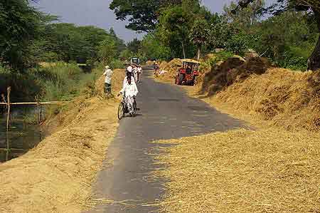 Inde Tamil Nadu de Trichy à Tanjore