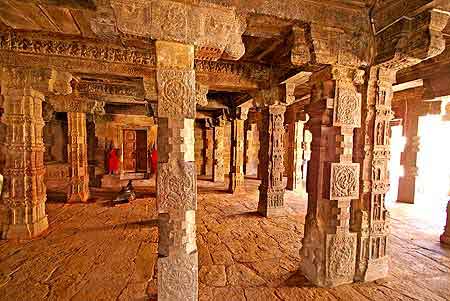 Temple à Gongaikondacholapuram Inde Tamil Nadu