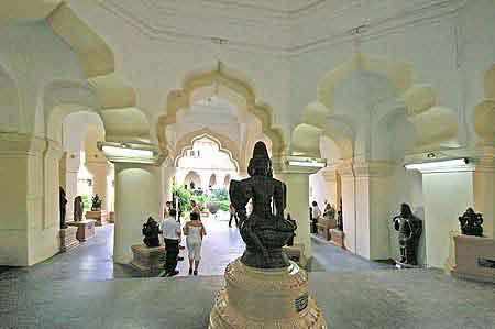 Inde Tamil Nadu Tanjore  palais des Cholas 