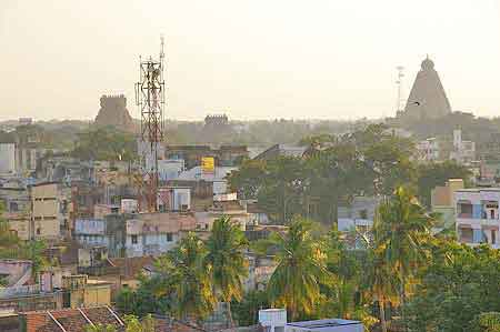 Inde Tamil Nadu Tanjore  palais des Cholas 